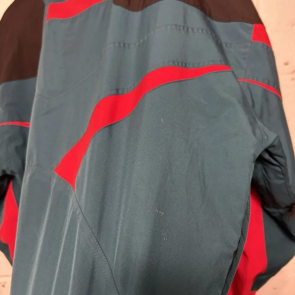 Vintage 90s The North Face Jacket Colorblock “Teal Red” 2024